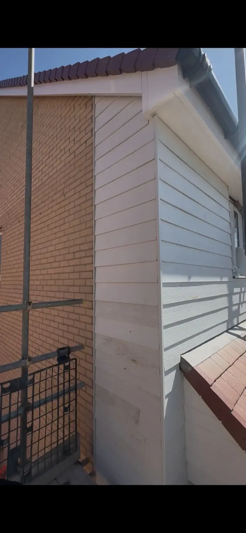 External timber cladding installation