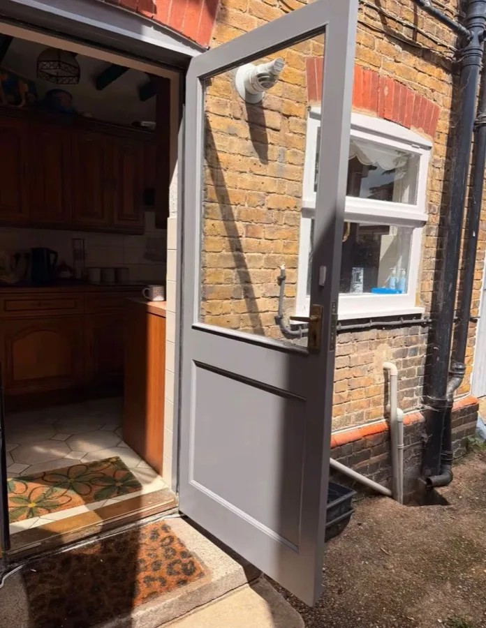 Rear Door Repair & Repaint
