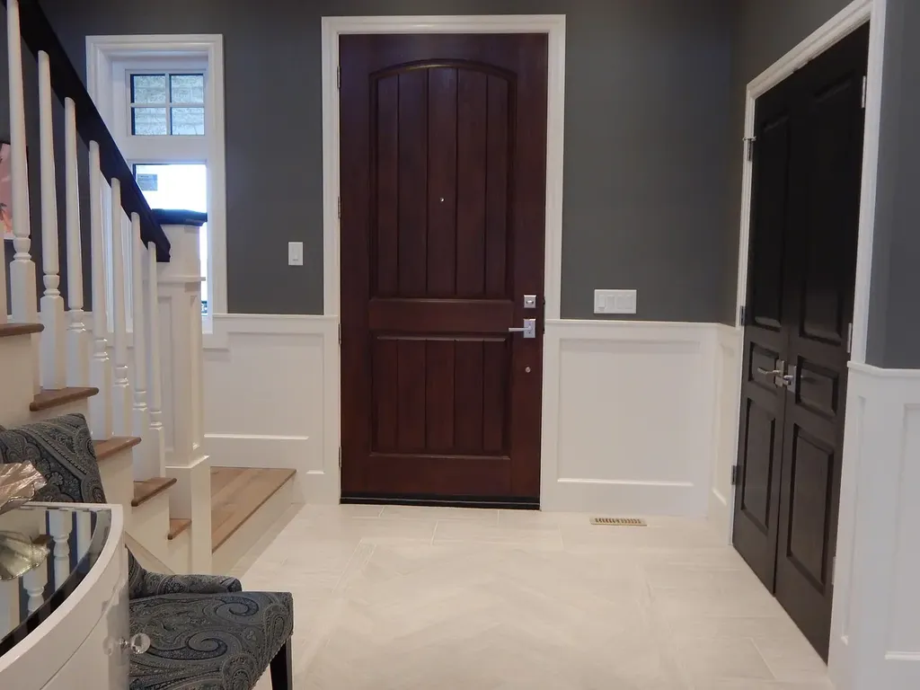 Internal and external door fitting